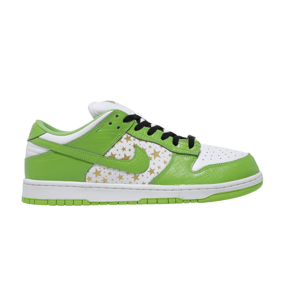 Nike SB Dunk Low Supreme Stars Mean Green (2021)