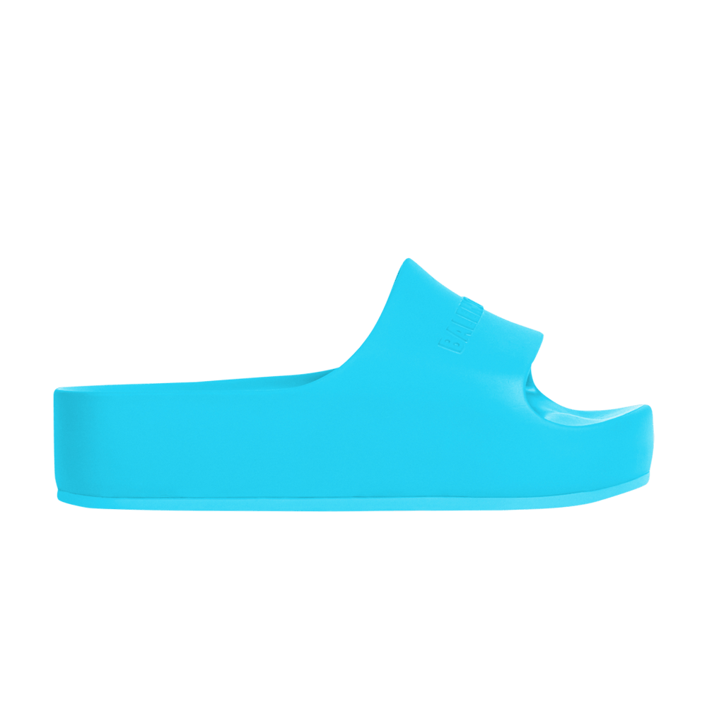 Balenciaga Wmns Chunky Slides 'Blue'