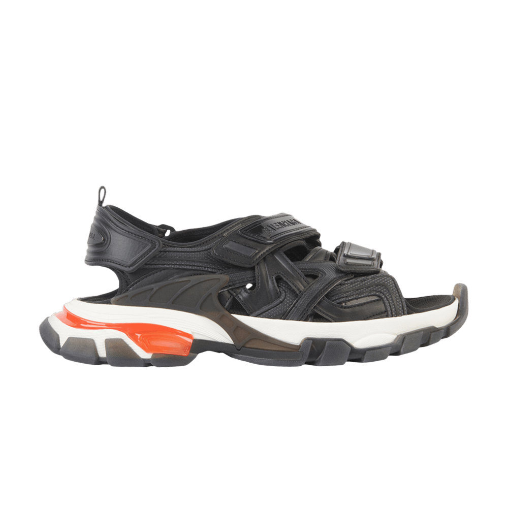 Balenciaga Track Sandal 'Clearsole - Black Red'