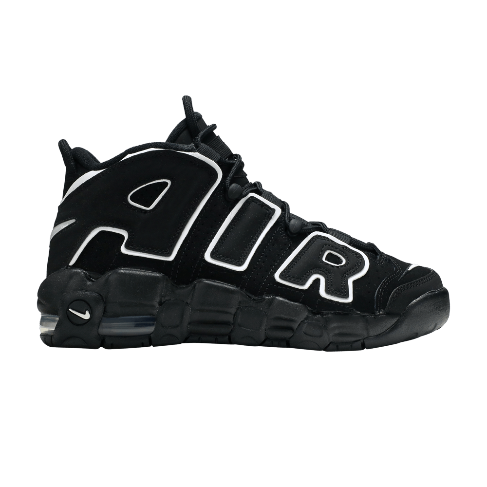 Pre-owned Nike Air More Uptempo Gs 'black' 2016