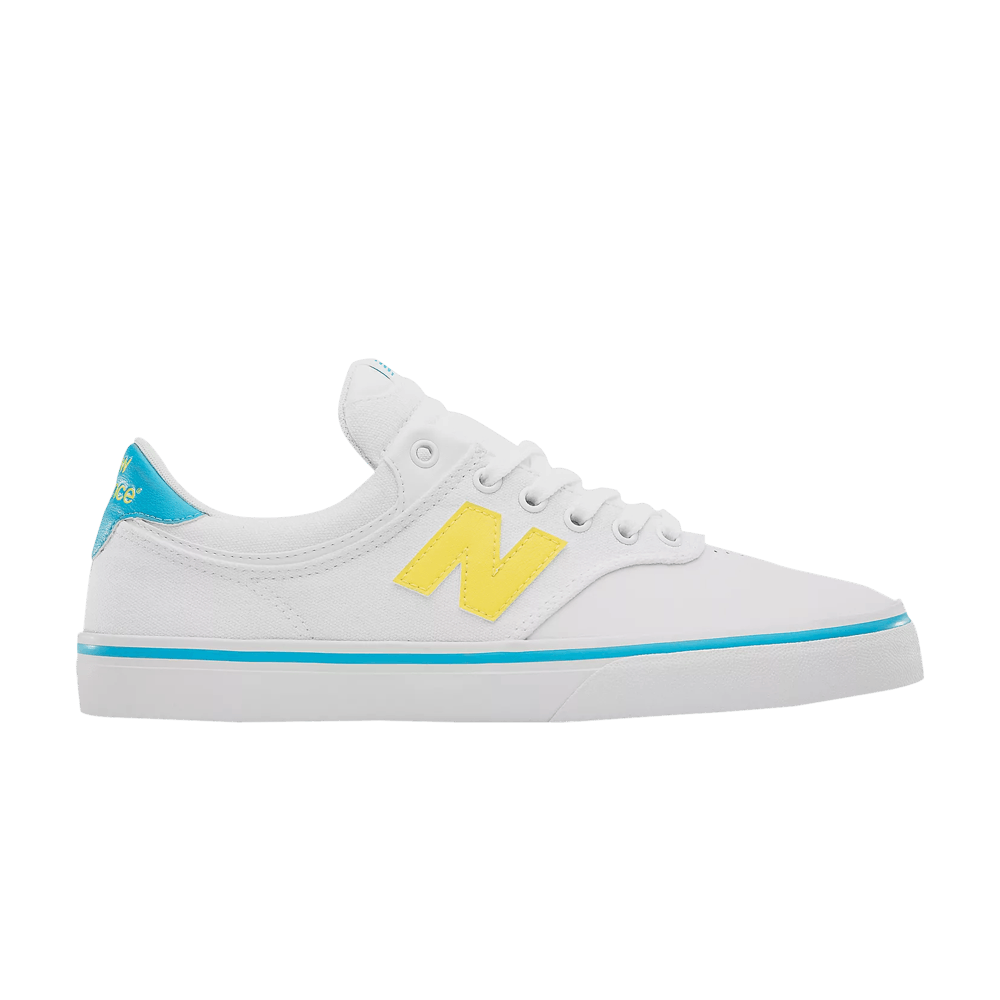 New Balance Numeric 255 White Yellow