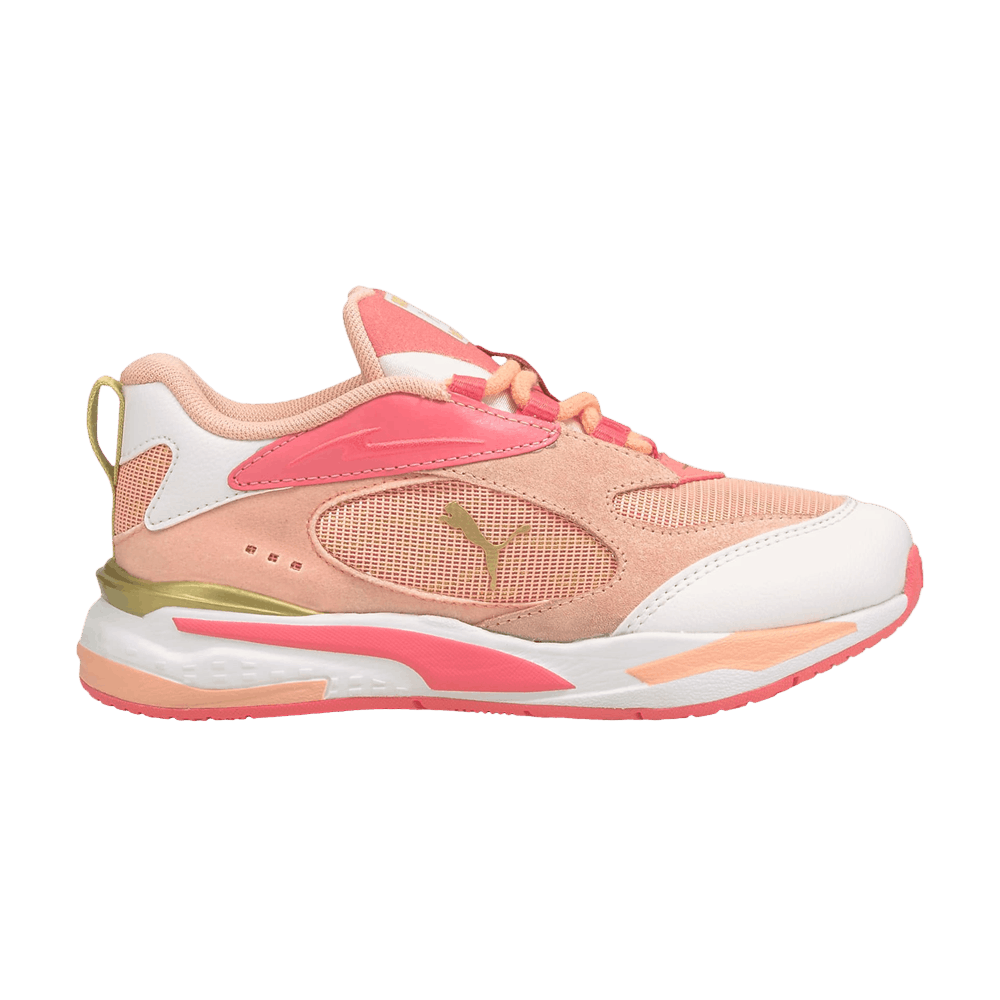 Pre-owned Puma Rs-fast Jr 'fireworks' In Pink