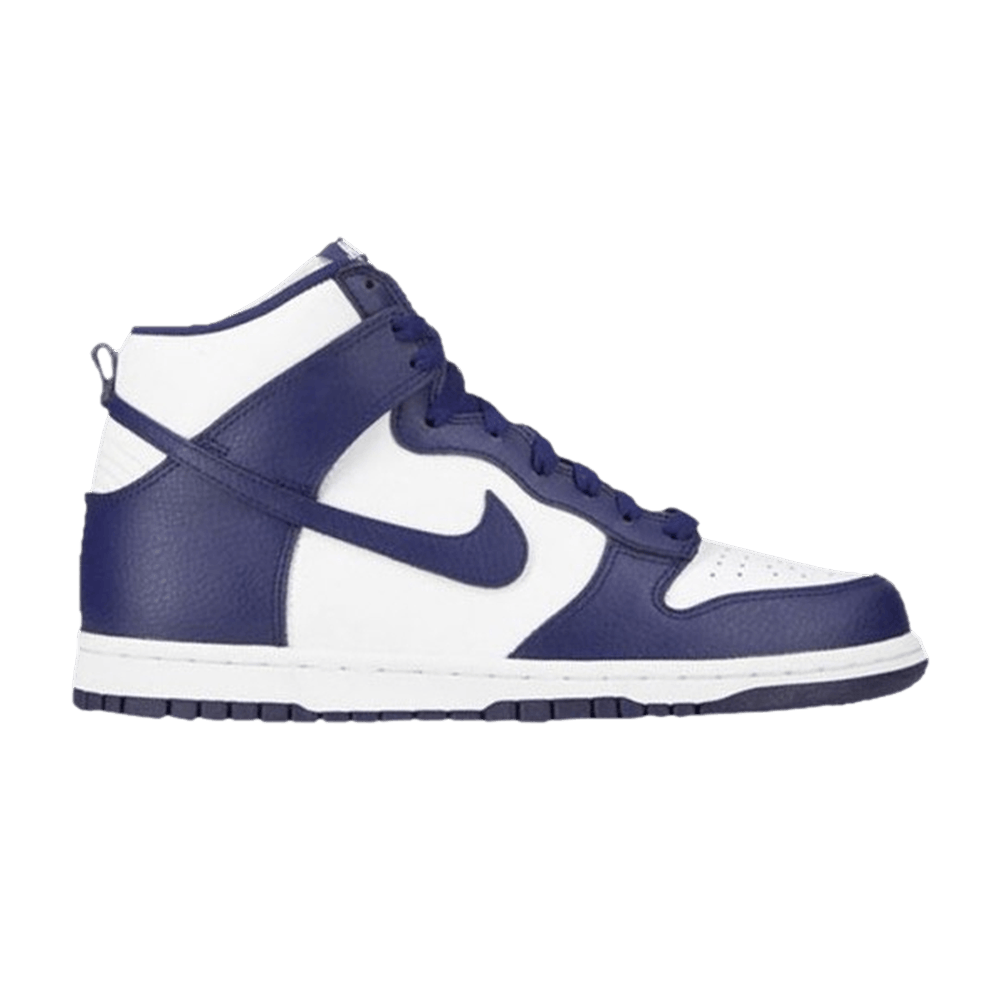 Pre-owned Nike Wmns Dunk High 'white Binary Blue'