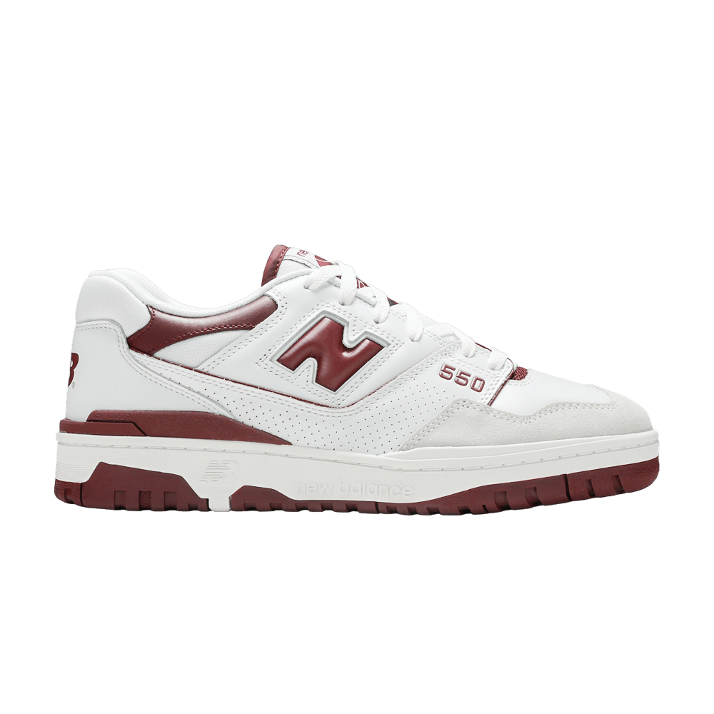 New Balance 550 Sea Salt Burgundy
