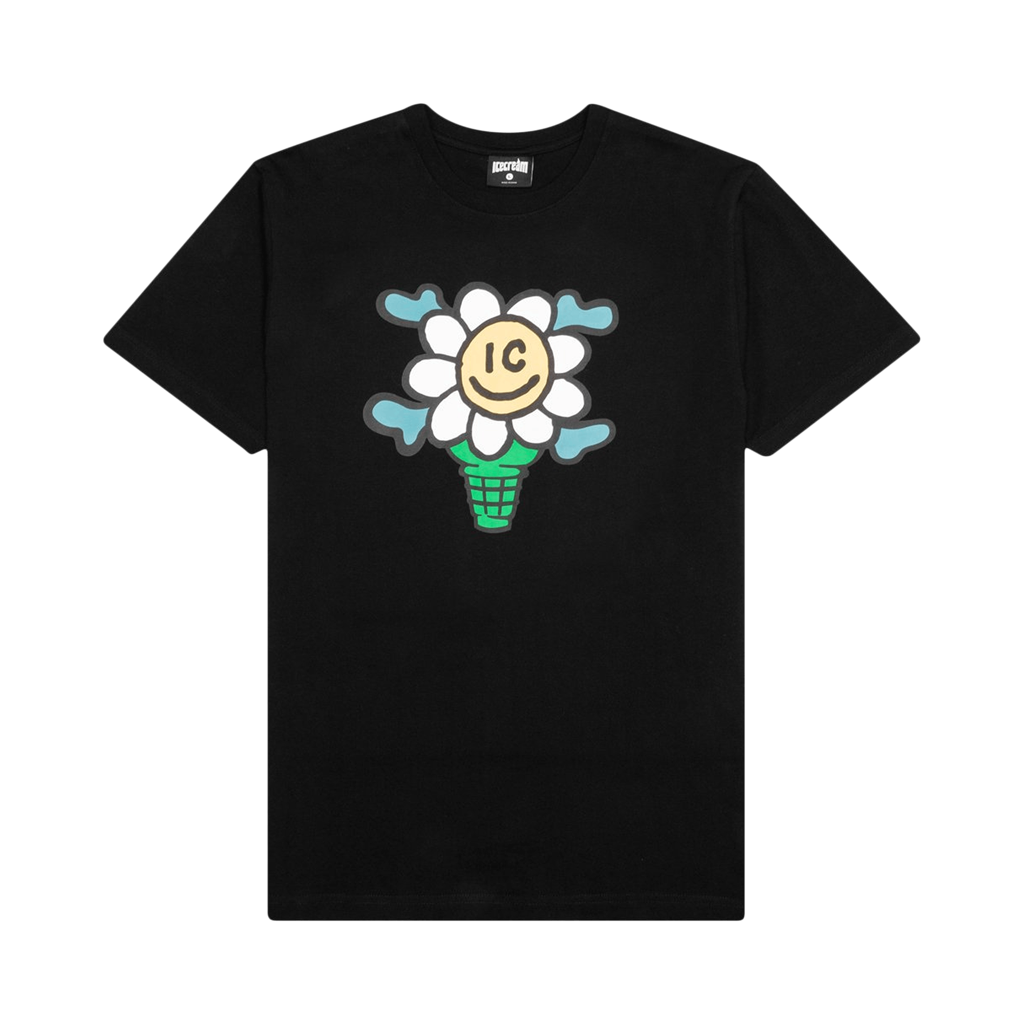 ICECREAM DOTTY SHORT-SLEEVE TEE 'BLACK'