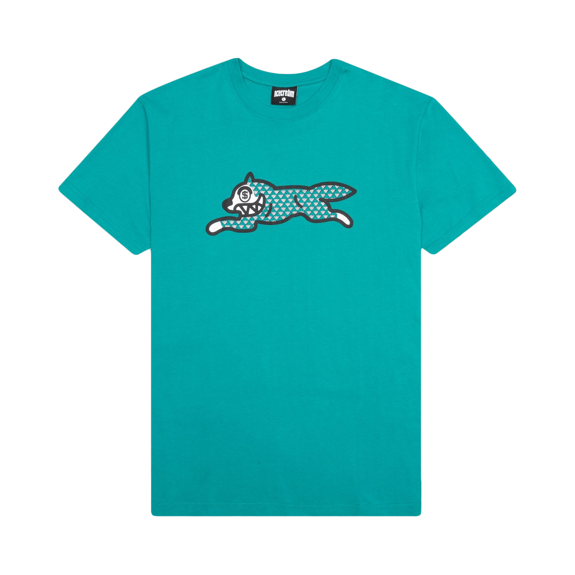ICECREAM FOSSIL FUEL SHORT-SLEEVE TEE 'GREEN BLUE SLATE'