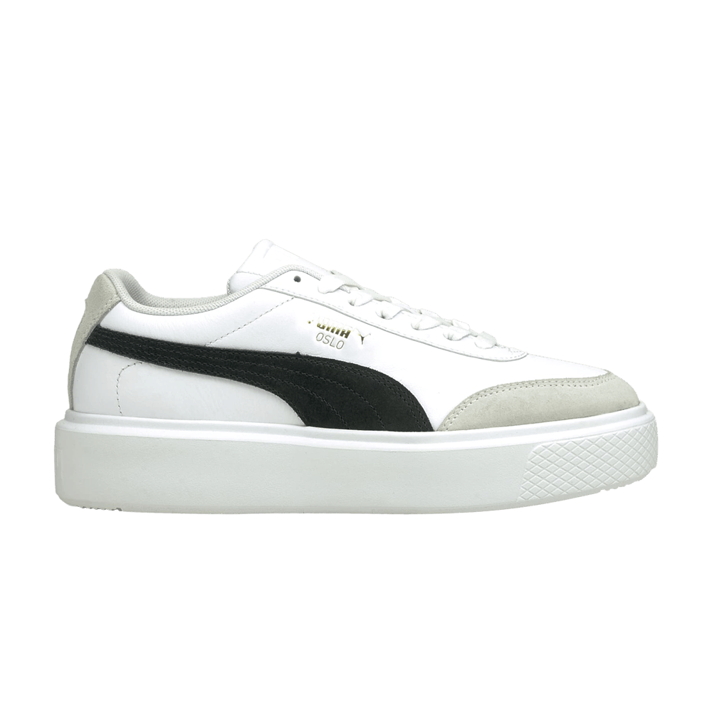 Pre-owned Puma Wmns Oslo Maja Archive 'white Black'