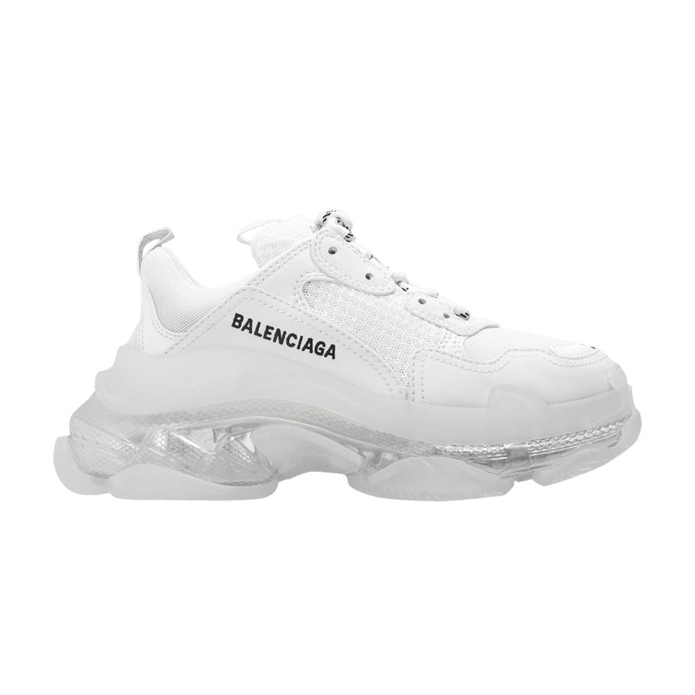 Balenciaga Wmns Triple S Sneaker 'Clearsole - White'