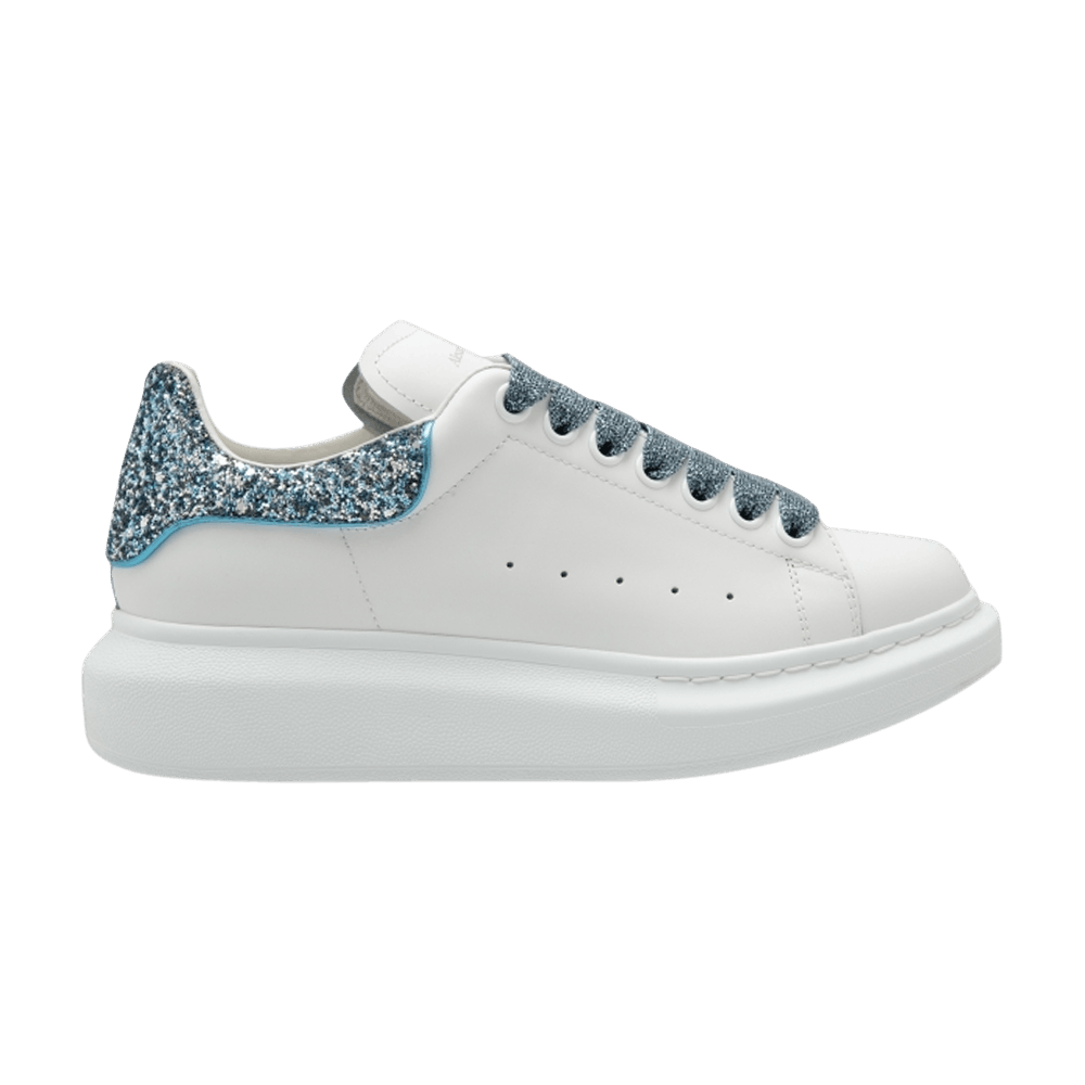 Alexander McQueen Wmns Oversized Sneaker 'White Galaxy Blue'