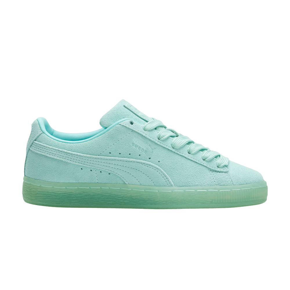 Pre-owned Puma Suede Classic Jr 'mono Iced - Aruba Blue'