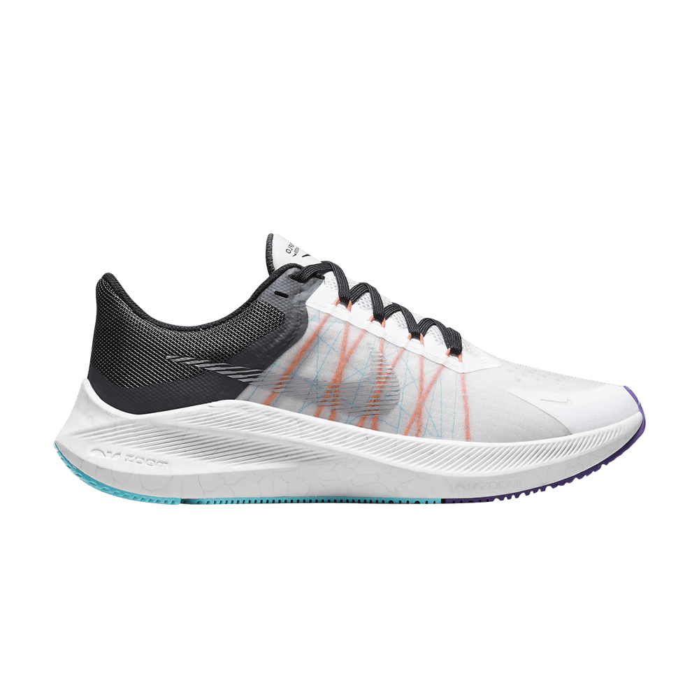 Nike Wmns Zoom Winflo 8 'White Black' - CW3421-103