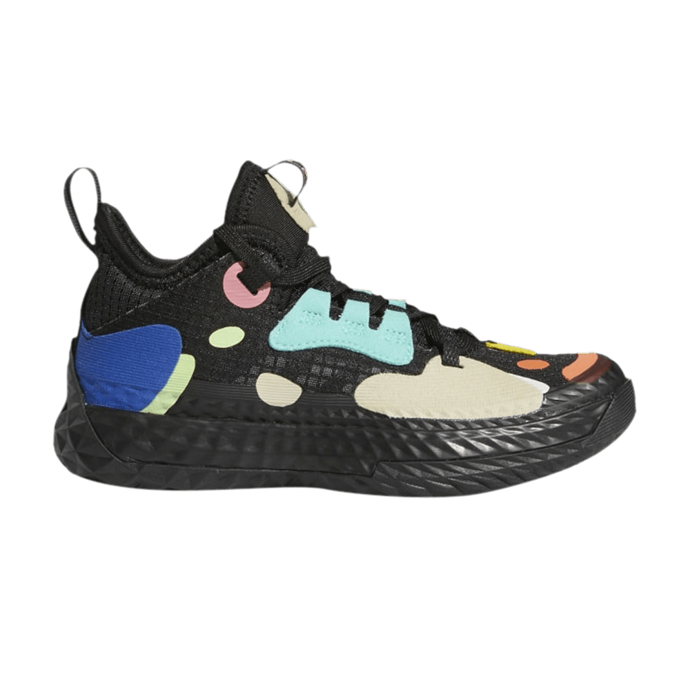 adidas Harden Vol. 5 Futurenatural Little Kid 'Black' - FX8669