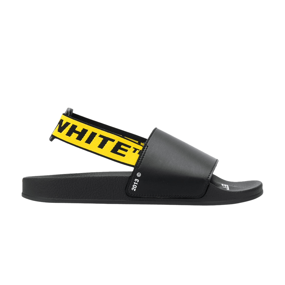 Off-White Industrial Strap Sliders 'Black'
