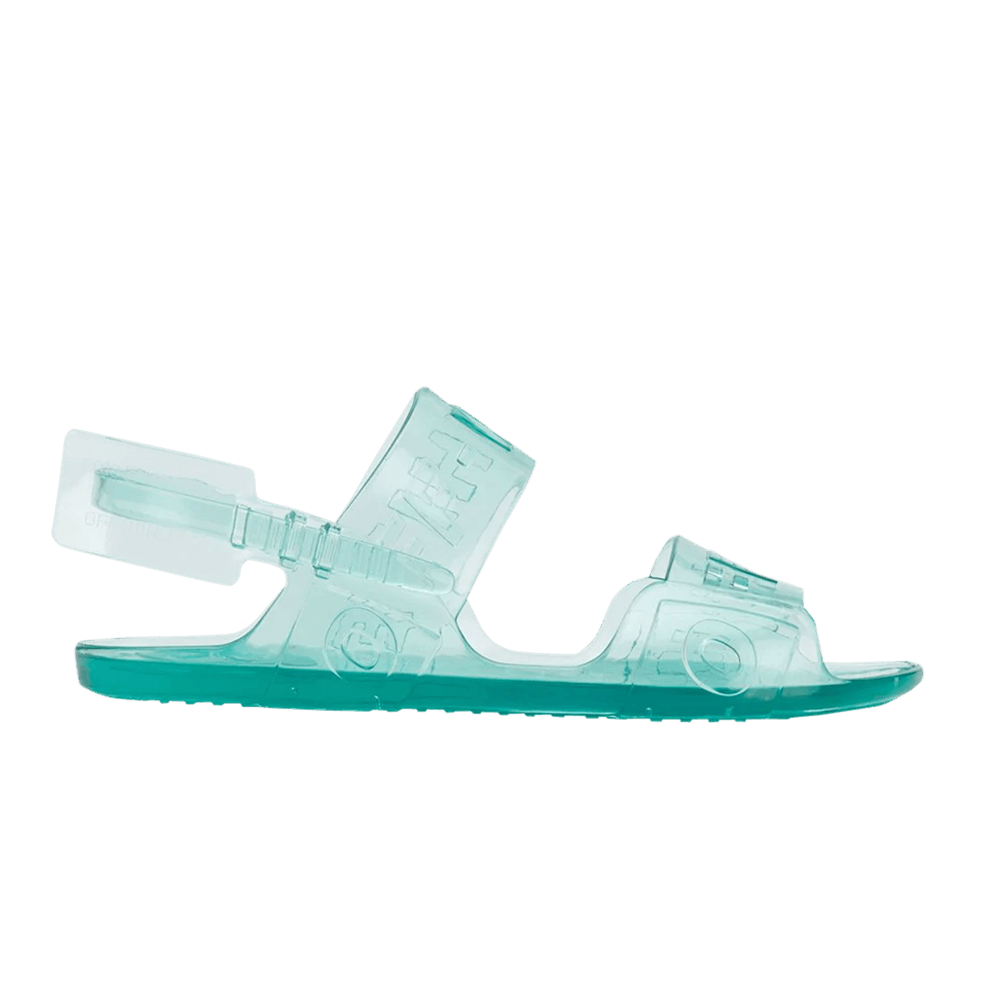 Off-White Wmns Jelly Zip Tie 'Light Blue'