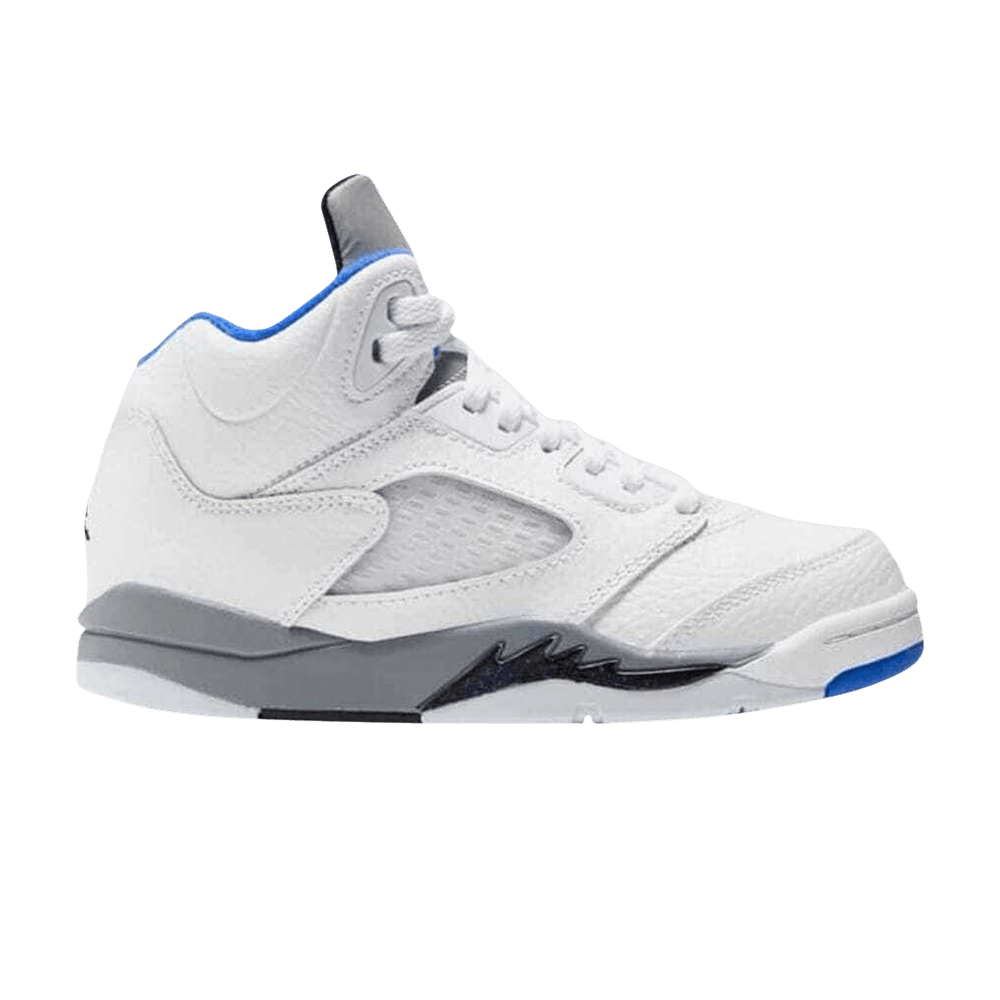 Pre-owned Air Jordan 5 Retro Ps 'stealth 2.0' In White