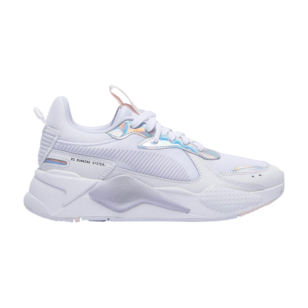 Pre-owned Puma Wmns Rs-x 'iridescent Purple Heather' In White
