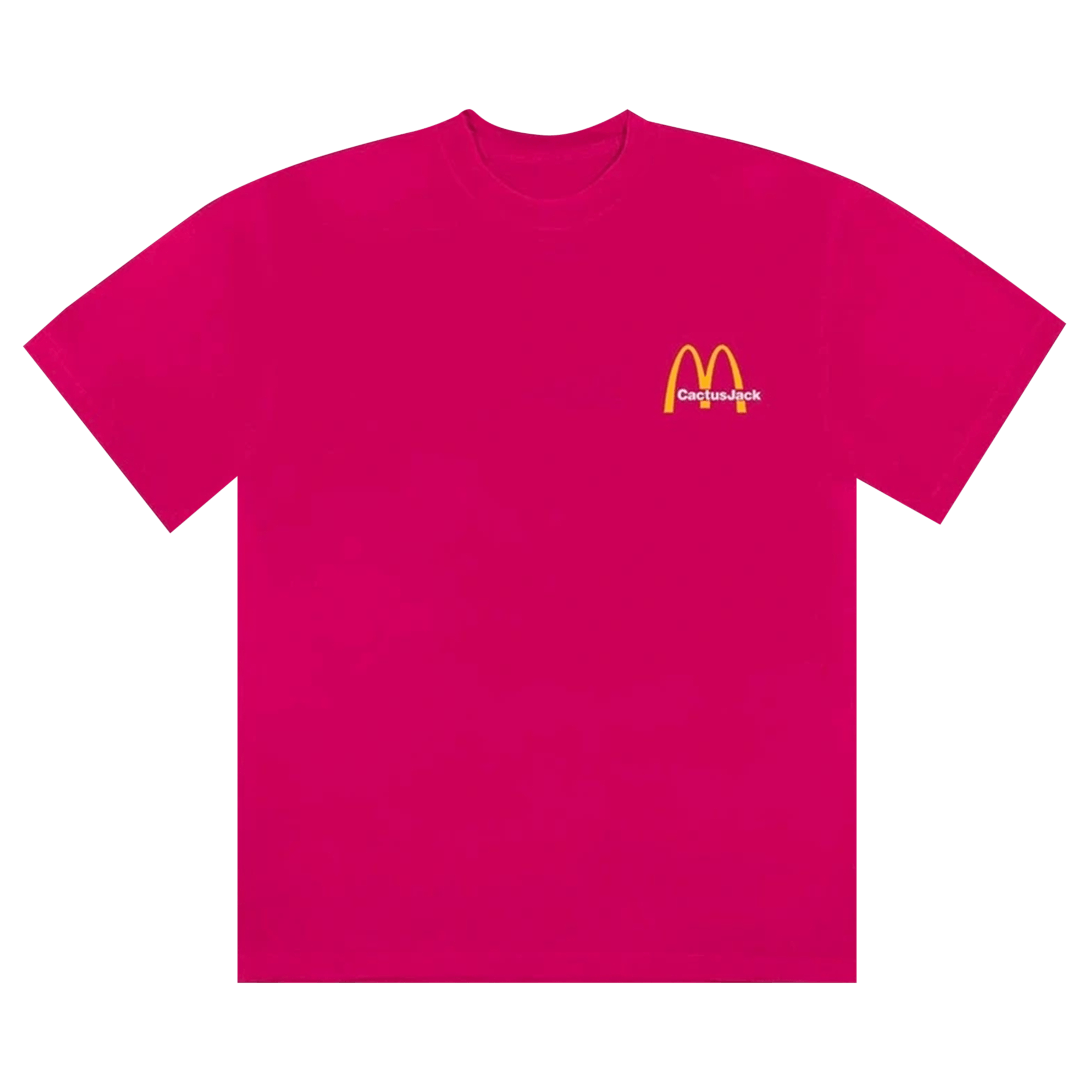 Cactus Jack by Travis Scott x McDonald's Vintage Action Figure II T-Shirt 'Hot Pink'