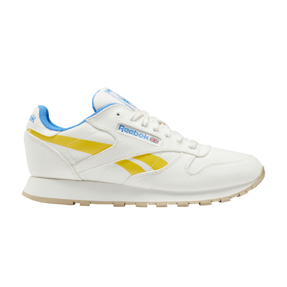 Reebok Classic Leather Glow Chalk Primal Yellow