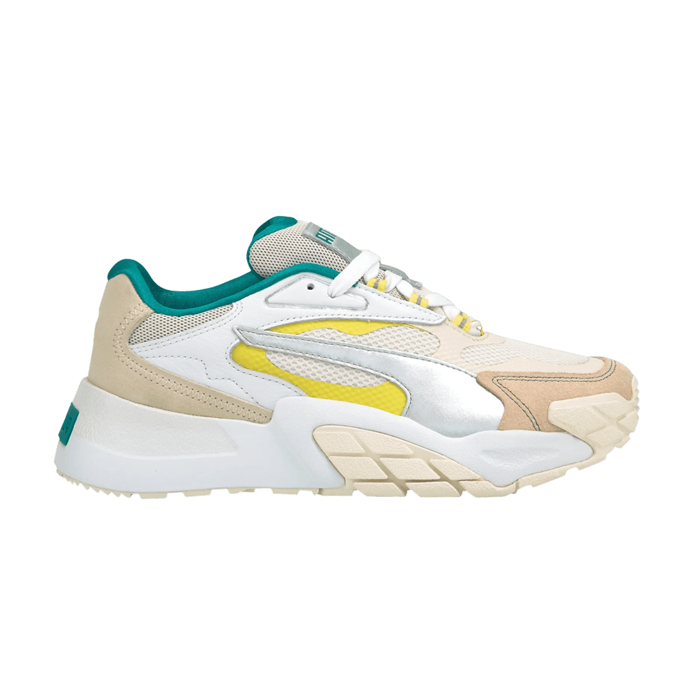 Pre-owned Puma Wmns Hedra 'ocean Queen' In Cream