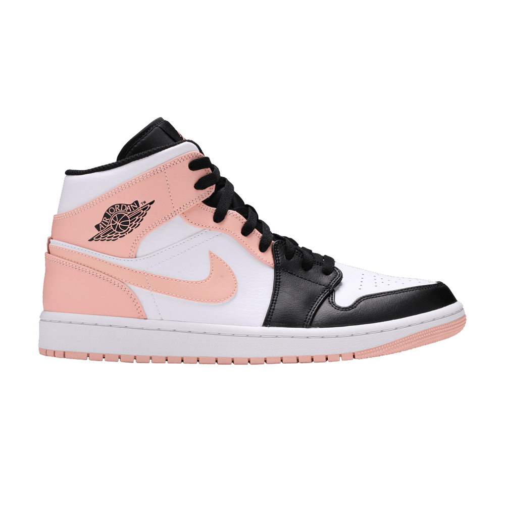 Jordan 1 Mid Arctic Orange Black Toe