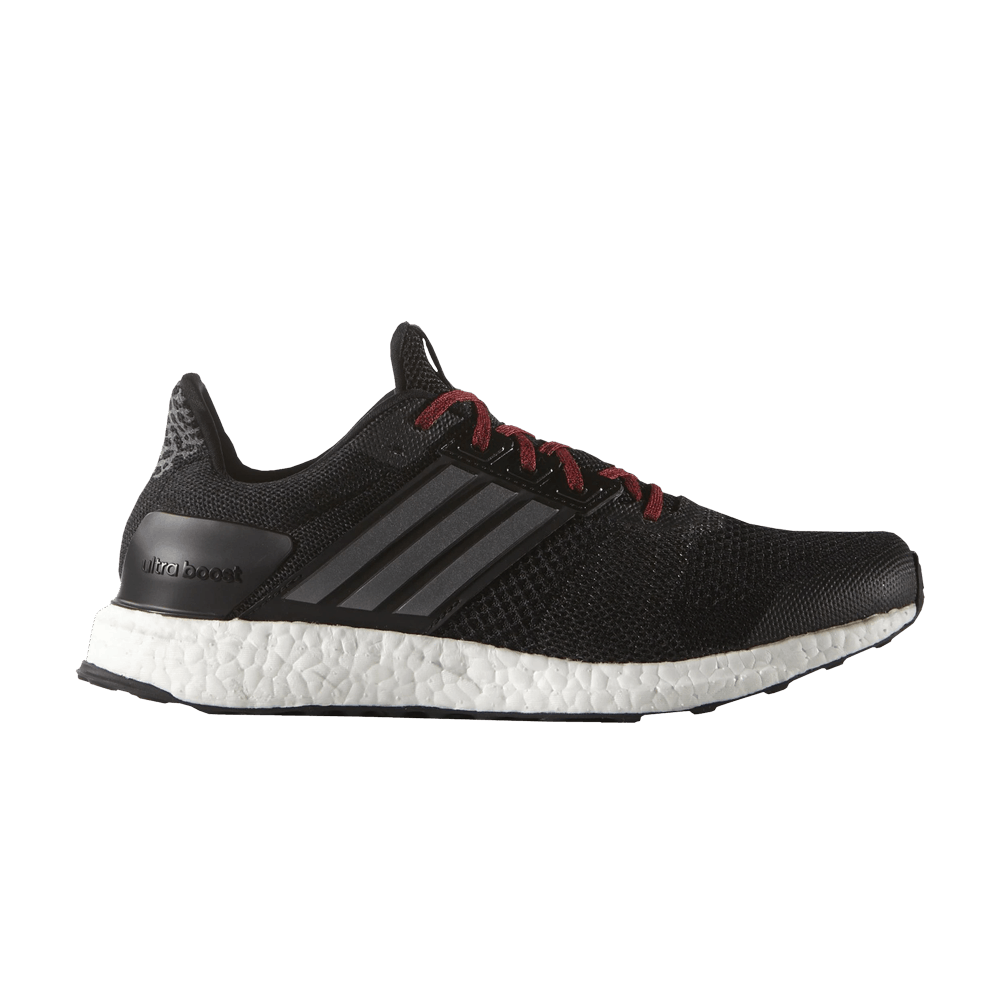 UltraBoost ST 'Black Vivid Red'