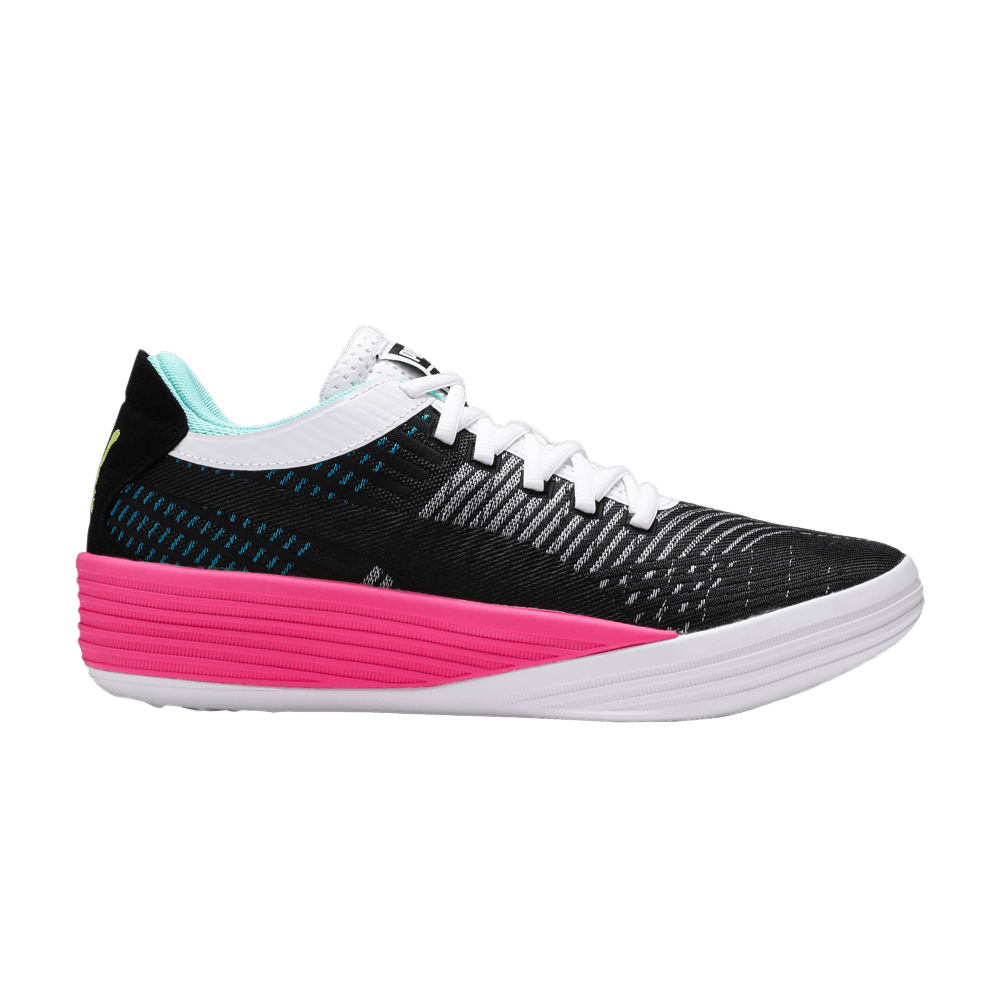 Puma Clyde All-Pro Black Luminous Pink