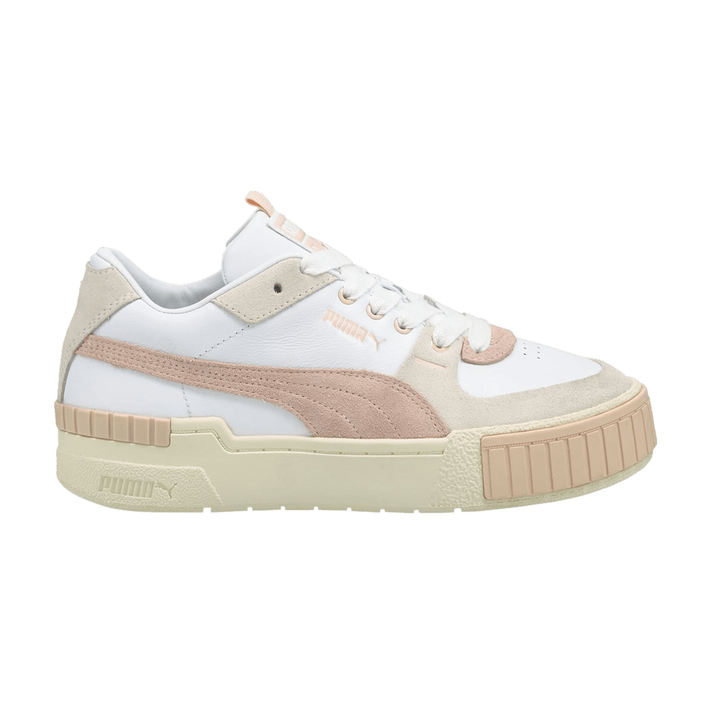 Pre-owned Puma Wmns Cali Sport 'in Bloom - Marshmallow' In White
