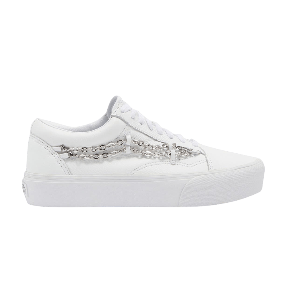 Vans Old Skool Platform 'Chain - True White'