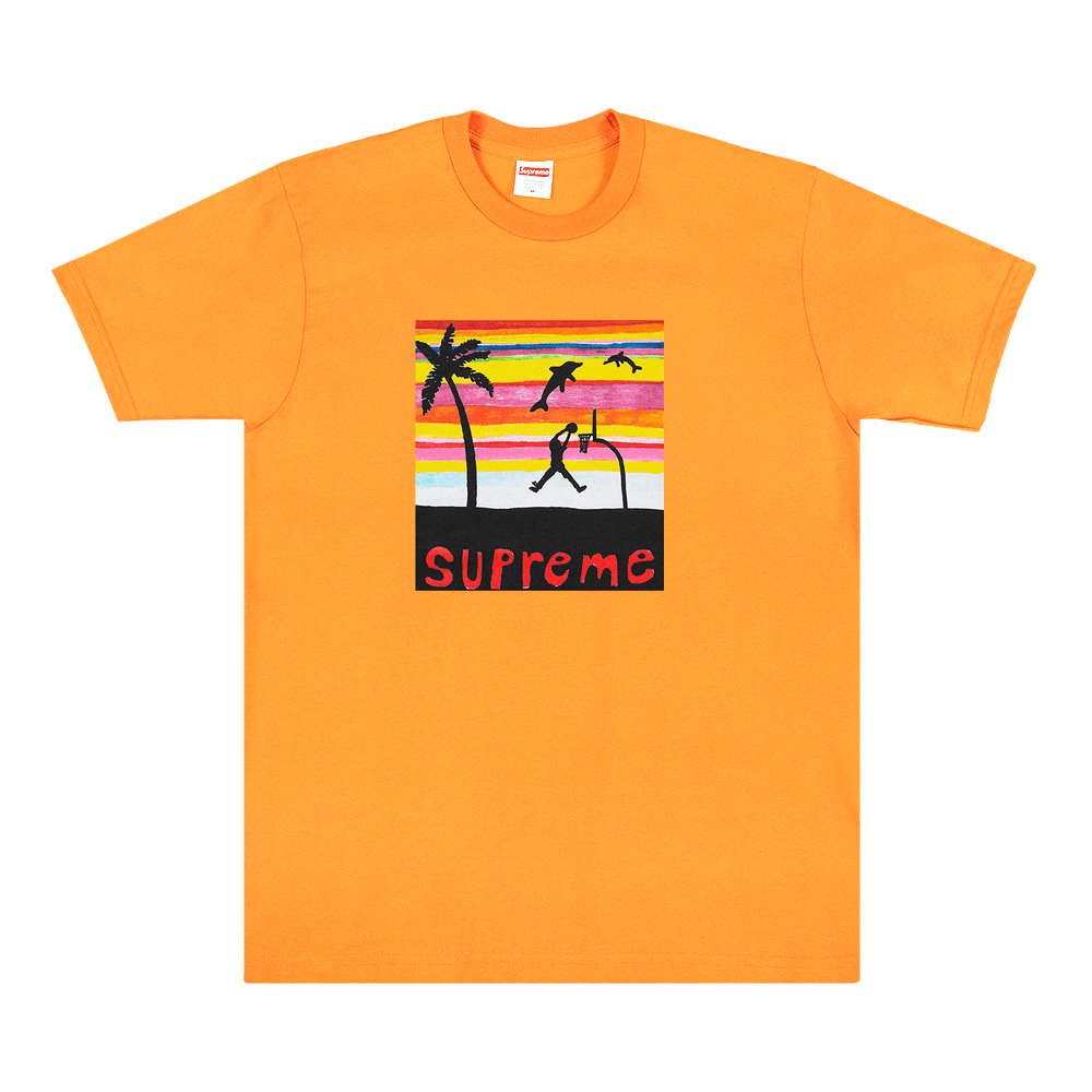 Supreme Dunk Tee 'Bright Orange'