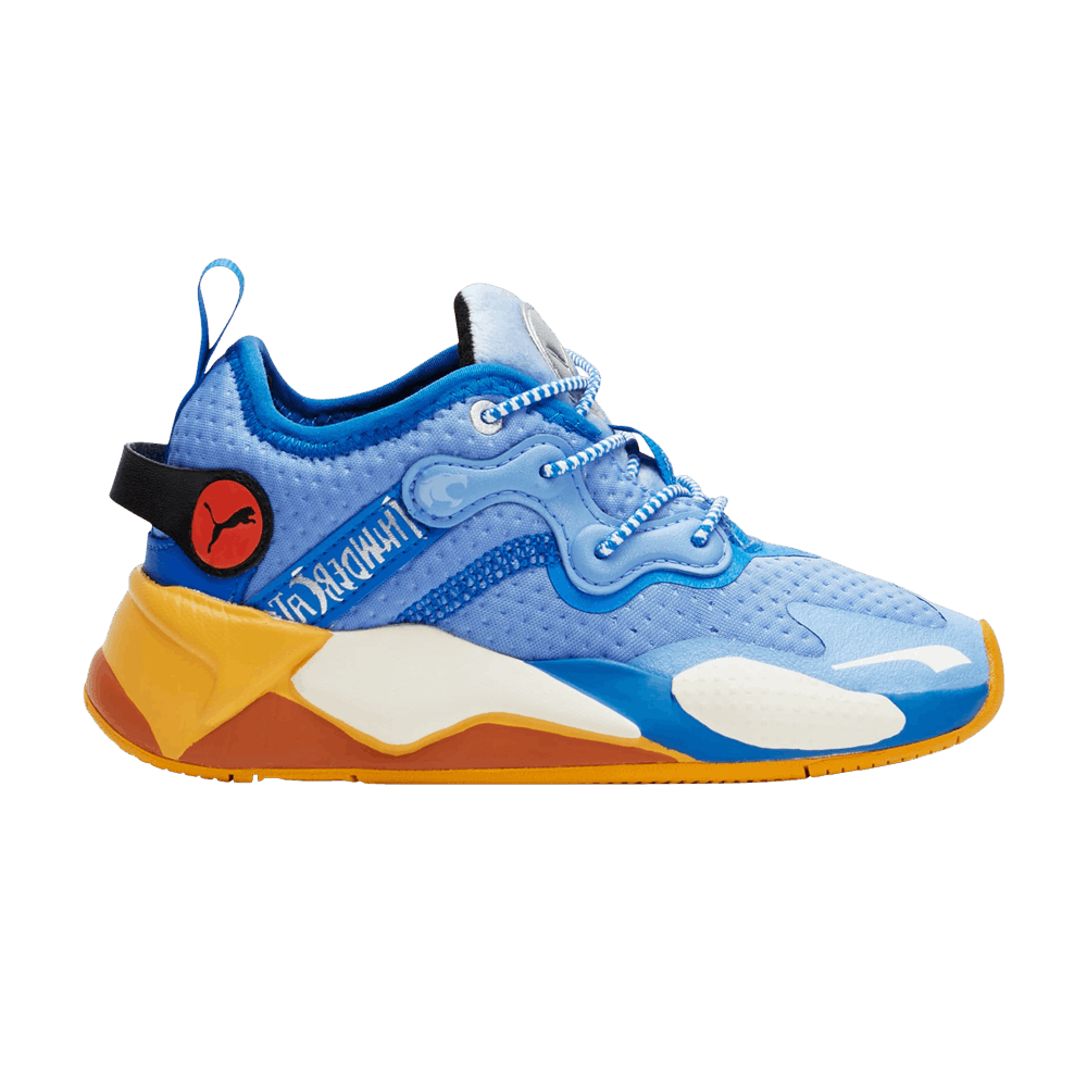 Pre-owned Puma Thundercats X Rs-x Little Kid 't3ch - Lion-o' In Blue
