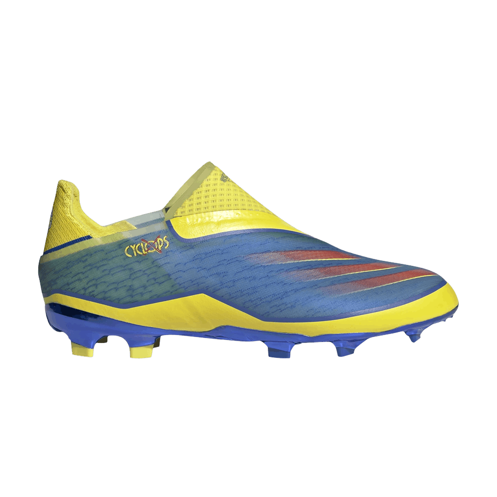 Buy Marvel x adidas X Ghosted+ Laceless FG 'Cyclops' - FW6907 | GOAT