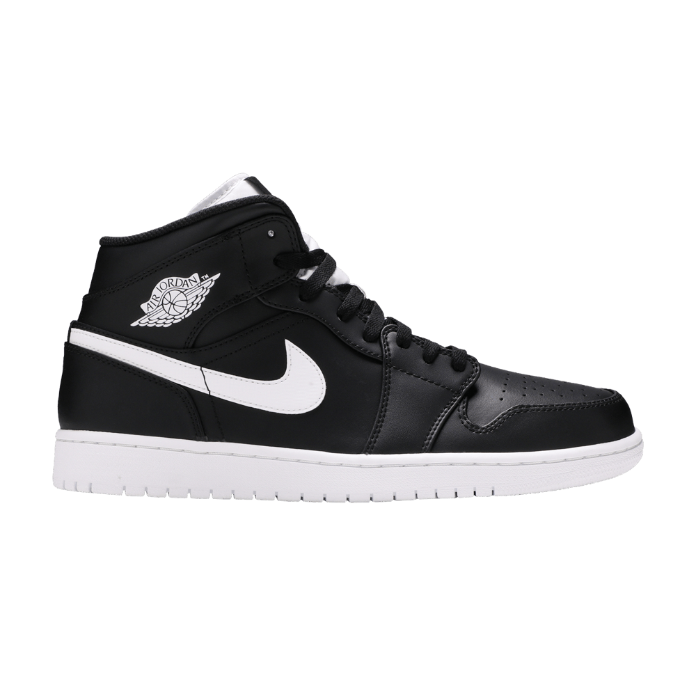 Air Jordan 1 Retro Mid 'Black White'