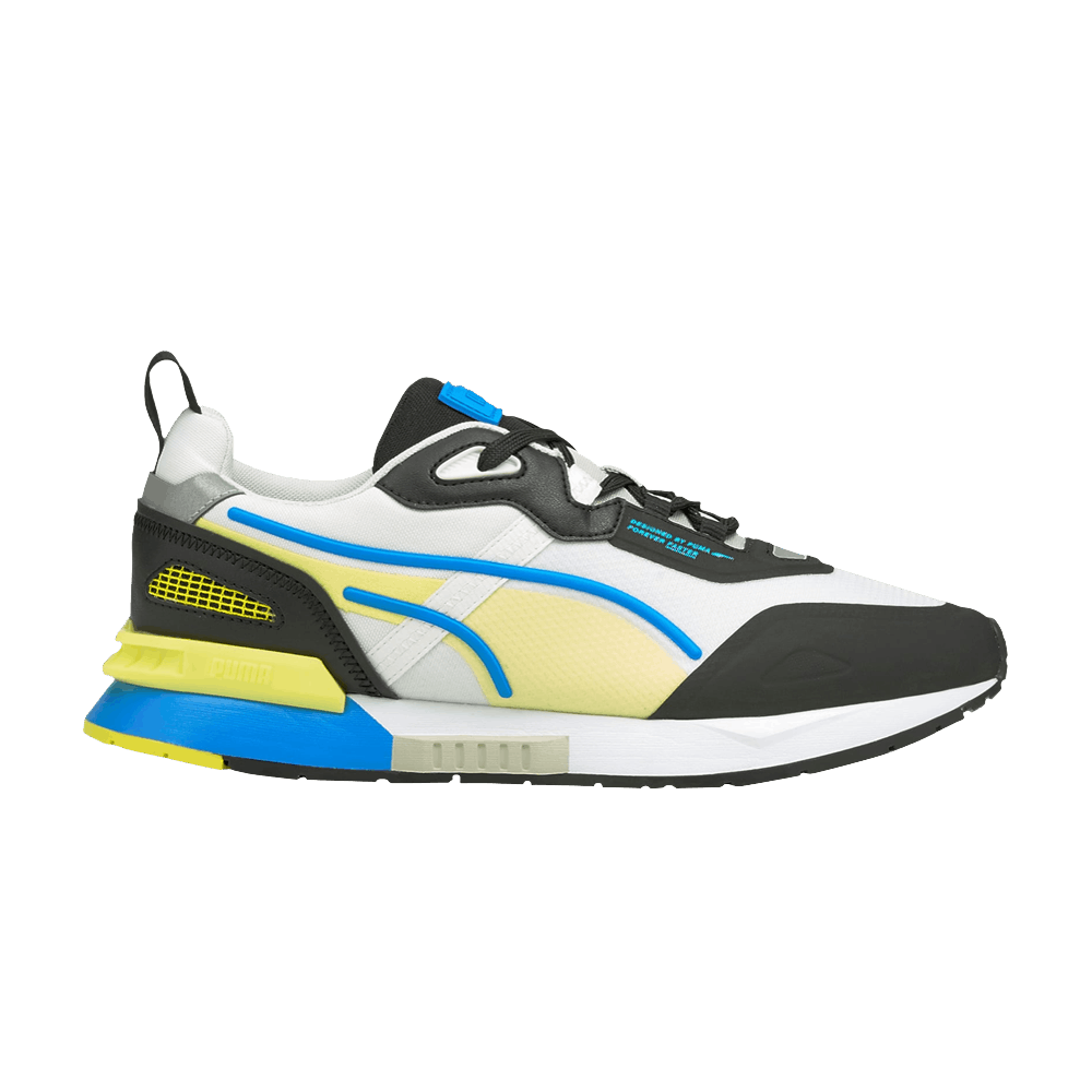 Pre-owned Puma Mirage Tech 'grey Violet Yellow'
