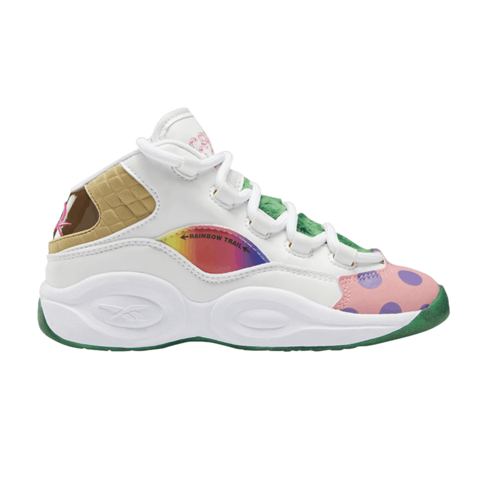 Reebok Hasbro x Question Mid Little Kid 'Candy Land' - GZ0082