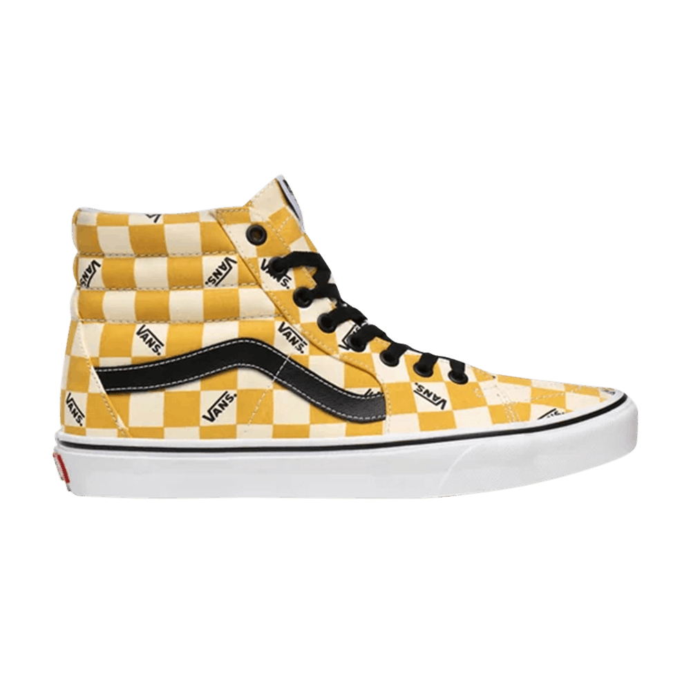 Vans Sk8-Hi 'Big Check - Yolk Yellow'