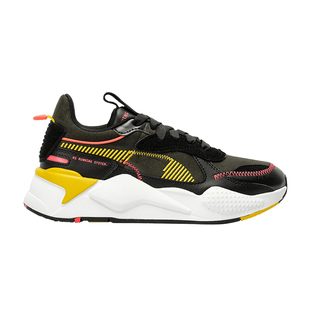 Pre-owned Puma Wmns Rs-x Proto 'black Sulphur'