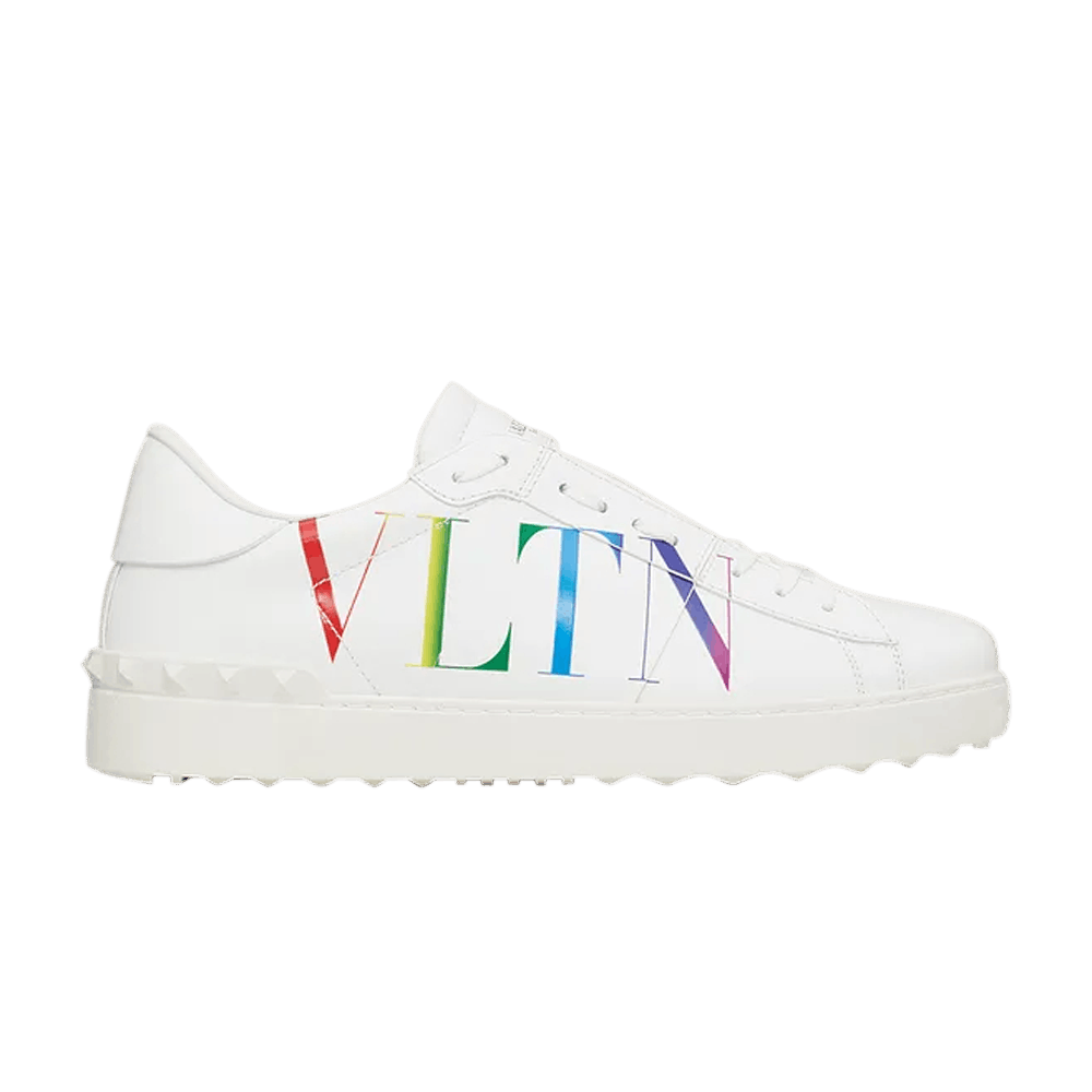 Valentino Open Sneaker 'Logo Print - White Multi'