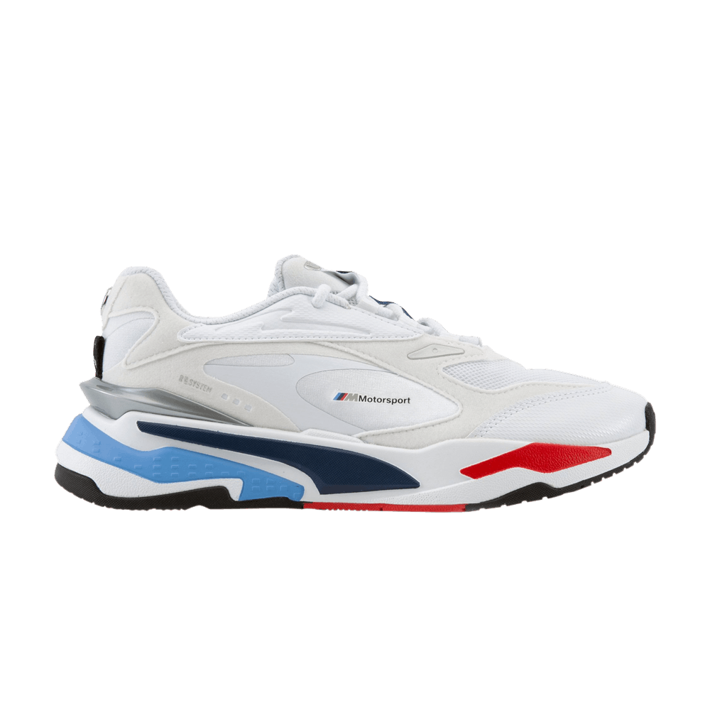 Pre-owned Puma Bmw Motorsport X Rs-fast Jr 'white'
