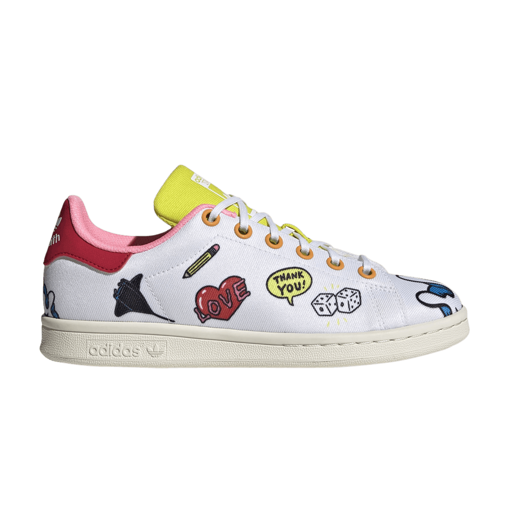 Aaron Kai x adidas Stan Smith Primeblue Big Kid 'Doodles'