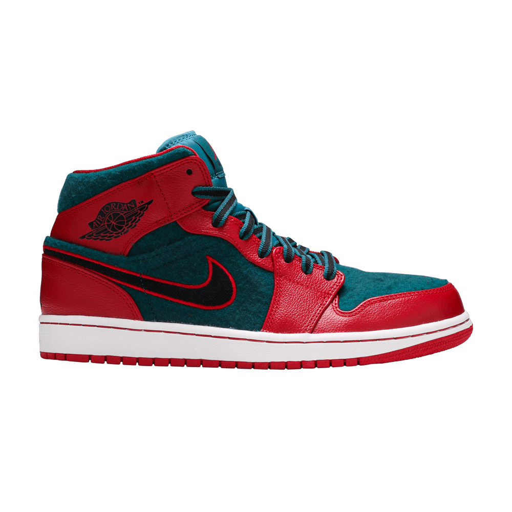 Air Jordan 1 Mid 'Gym Red Dark Sea'