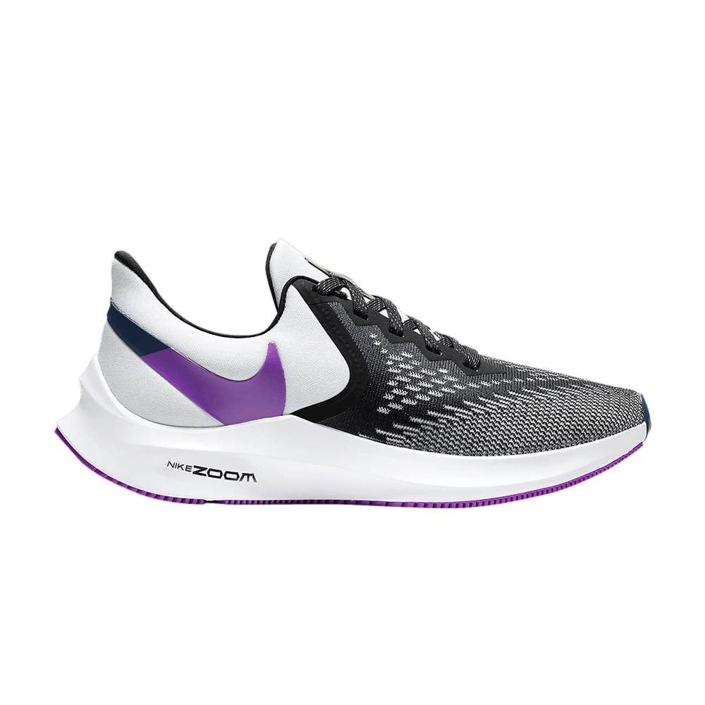 Nike Wmns Air Zoom Winflo 6 'Black Vivid Purple'