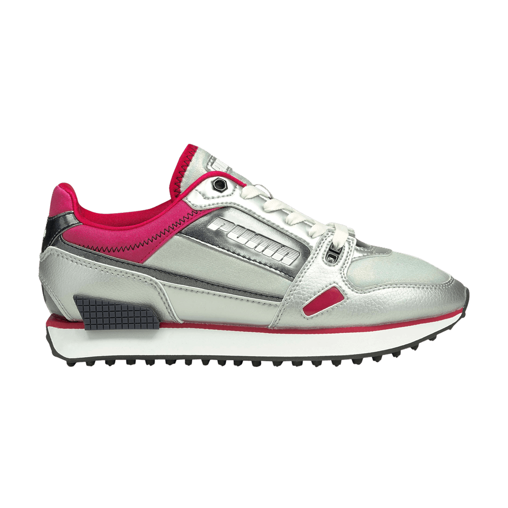 Pre-owned Puma Wmns Mile Rider 'galactic Silver'