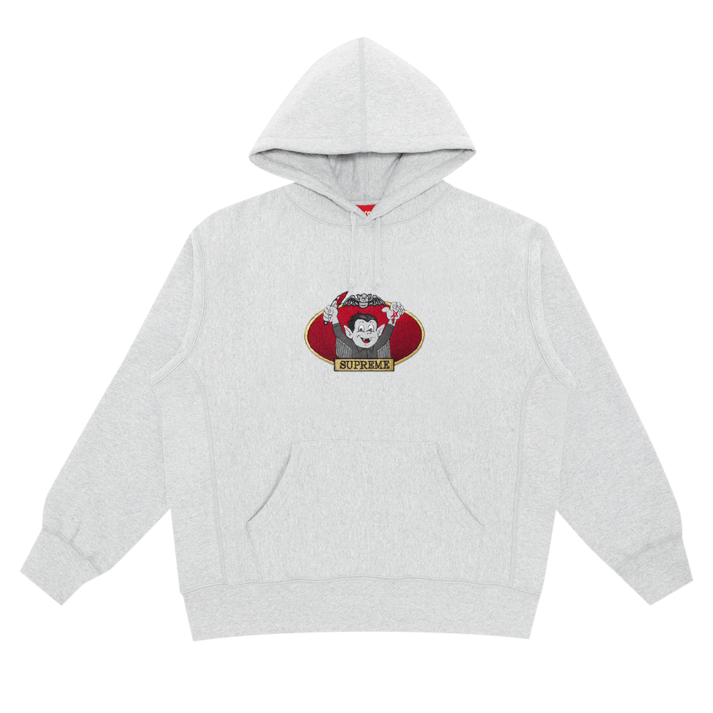 Supreme Vampire Boy Hooded Sweatshirt 'Ash Grey'