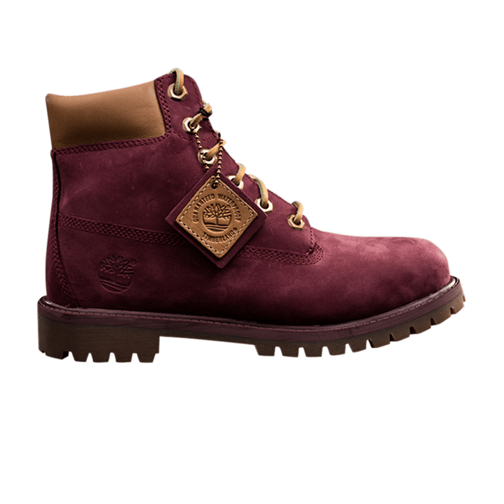 Timberland 6 Inch Premium Waterproof Boot Kids 'Chocolate Truffle'