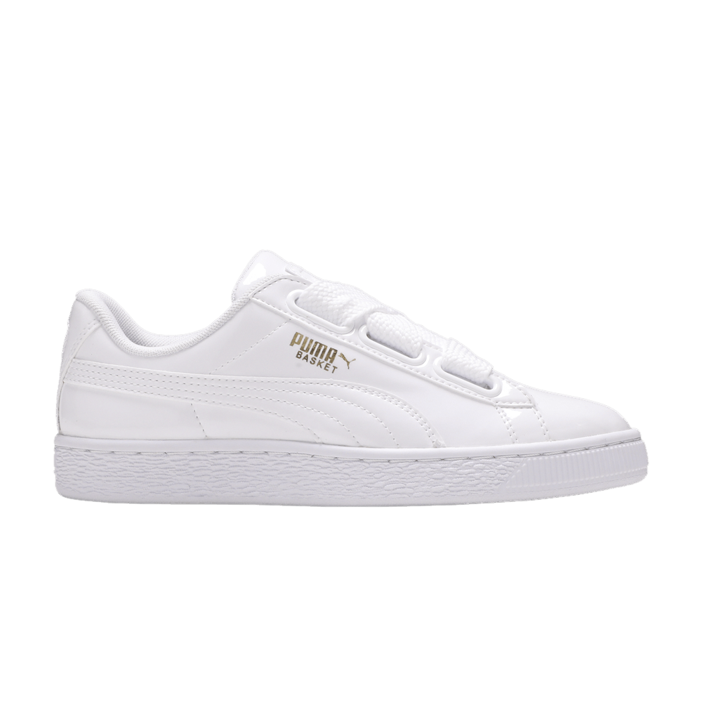 Wmns Basket Heart Patent 'White'