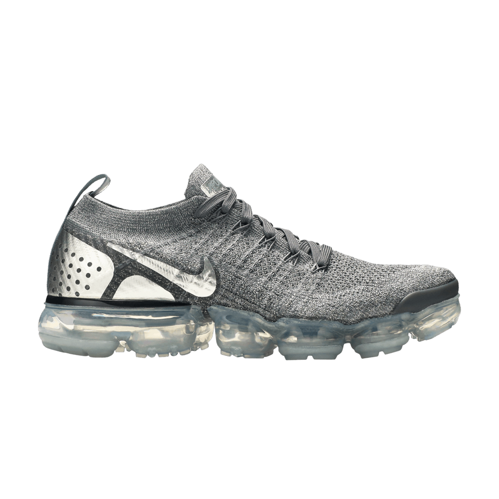 Wmns Air VaporMax Flyknit 2 'Chrome Grey'