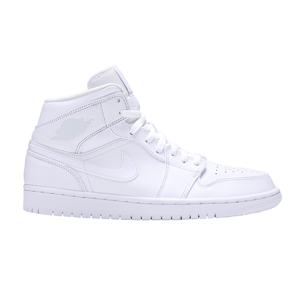 Air Jordan 1 Mid 'Triple White'