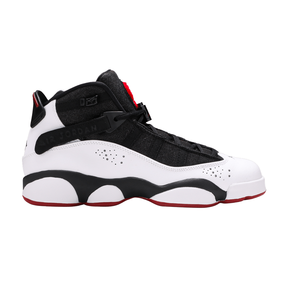 Jordan 6 Rings BG 'Black White Gym Red'