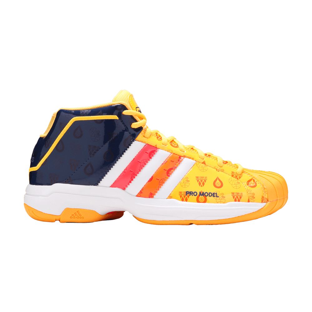 ADIDAS ORIGINALS PRO MODEL 2G 'SIGNAL ORANGE INDIGO'
