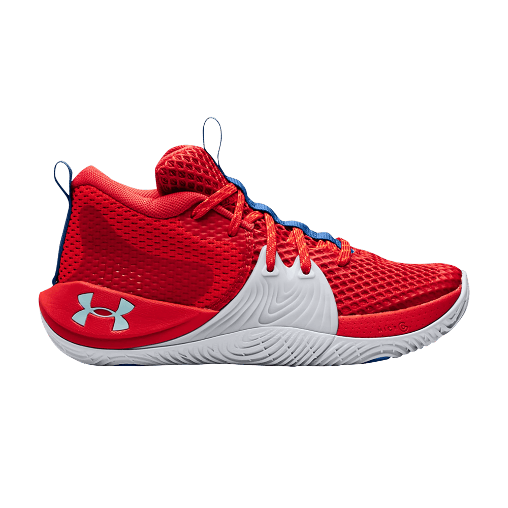 Pre-owned Under Armour Embiid One Gs 'lawrence' In Red